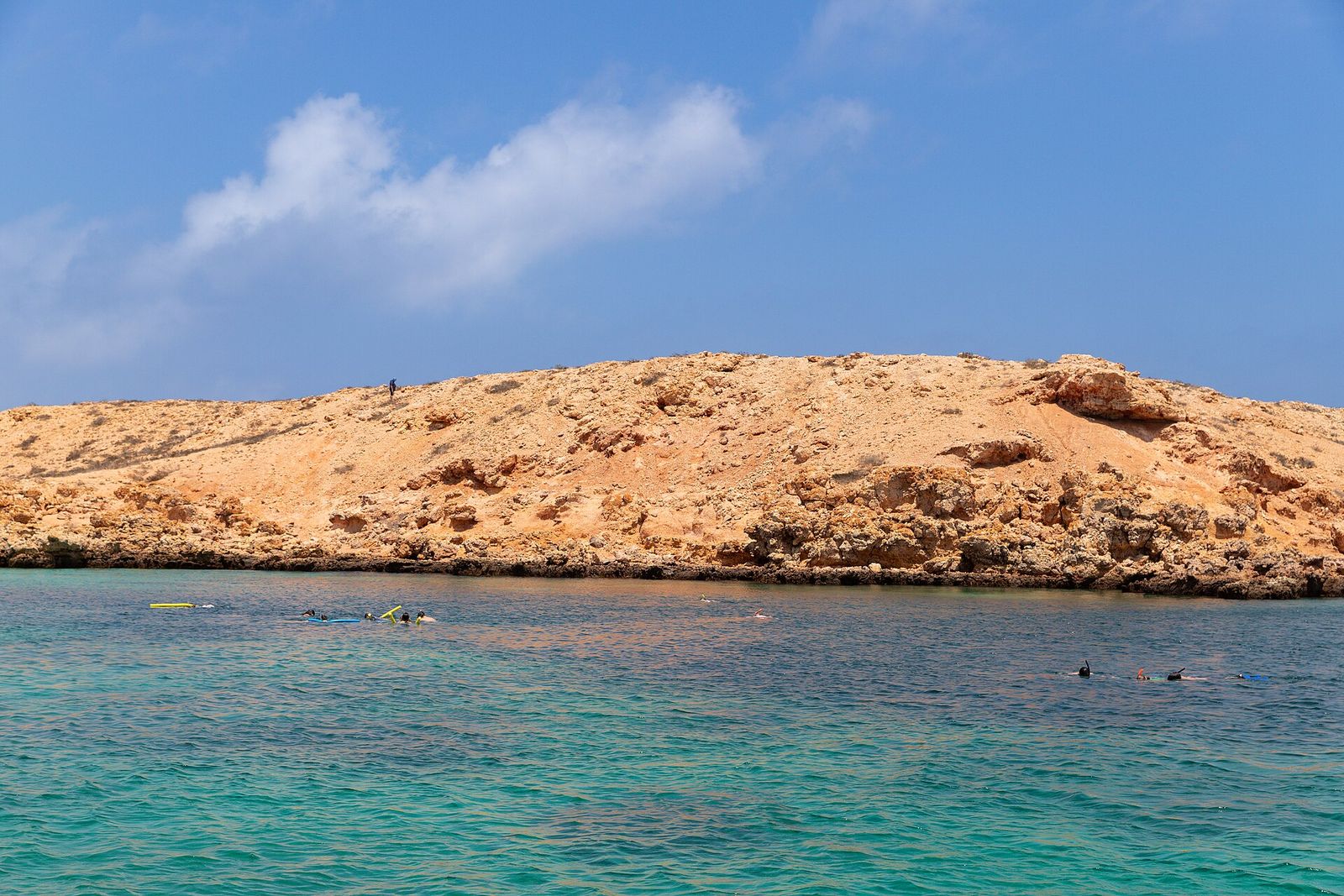 Snorkelling off the Rocks